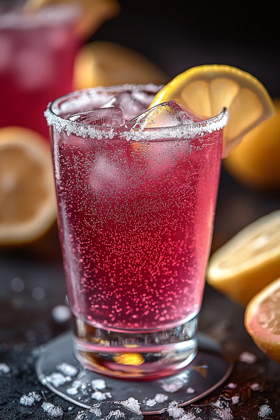 Person holding pink salt weight loss drink with lemon – morning routine from the pink salt recipe plan