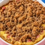 Buttery Crumb Topping for Rhubarb Coffee Cake