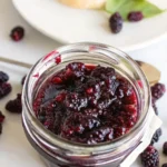 Fresh mulberries prepared for a traditional mulberry jam recipe